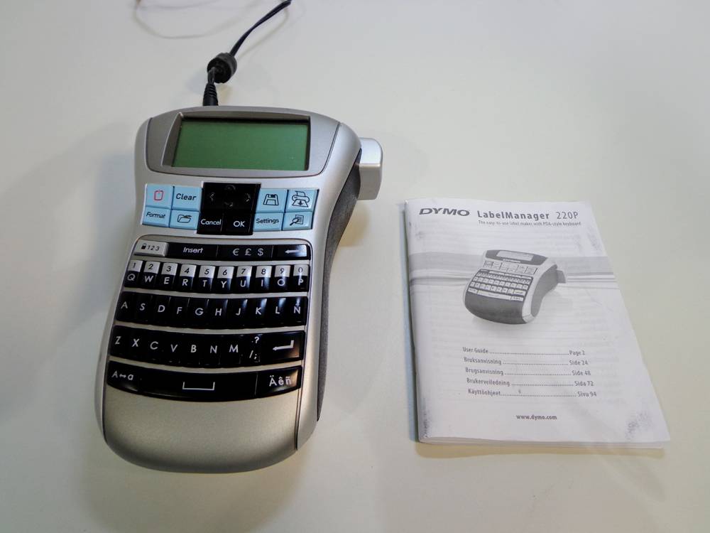 Dymo LabelManager 220P Portable Label Thermal Printer.